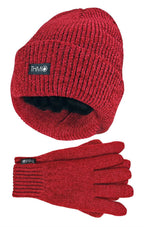 THMO - Ladies Hat & Gloves Set Red