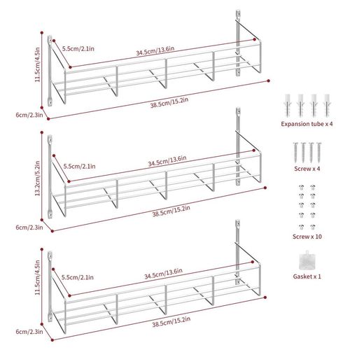 5 Tier Herb And Spice Rack