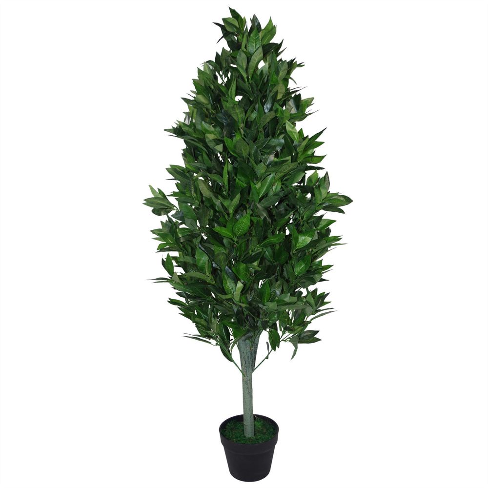 4ft Artificial Topiary Bay Trees - Extra Large Pair for Stunning Entrance - No Maintenance