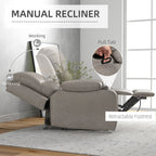 Recliner Armchair - Comfy & Stylish, with Cup Holder