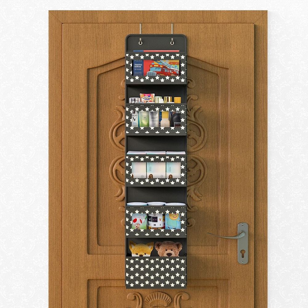 5Tier Black Hanging Organiser