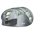 4-5 Person Dome Camping Tent - Pop-Up Design - 4 Windows - Quality & Professional