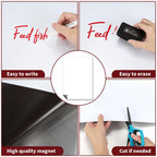 A4 Whiteboard Bundle: 2 Markers, Eraser