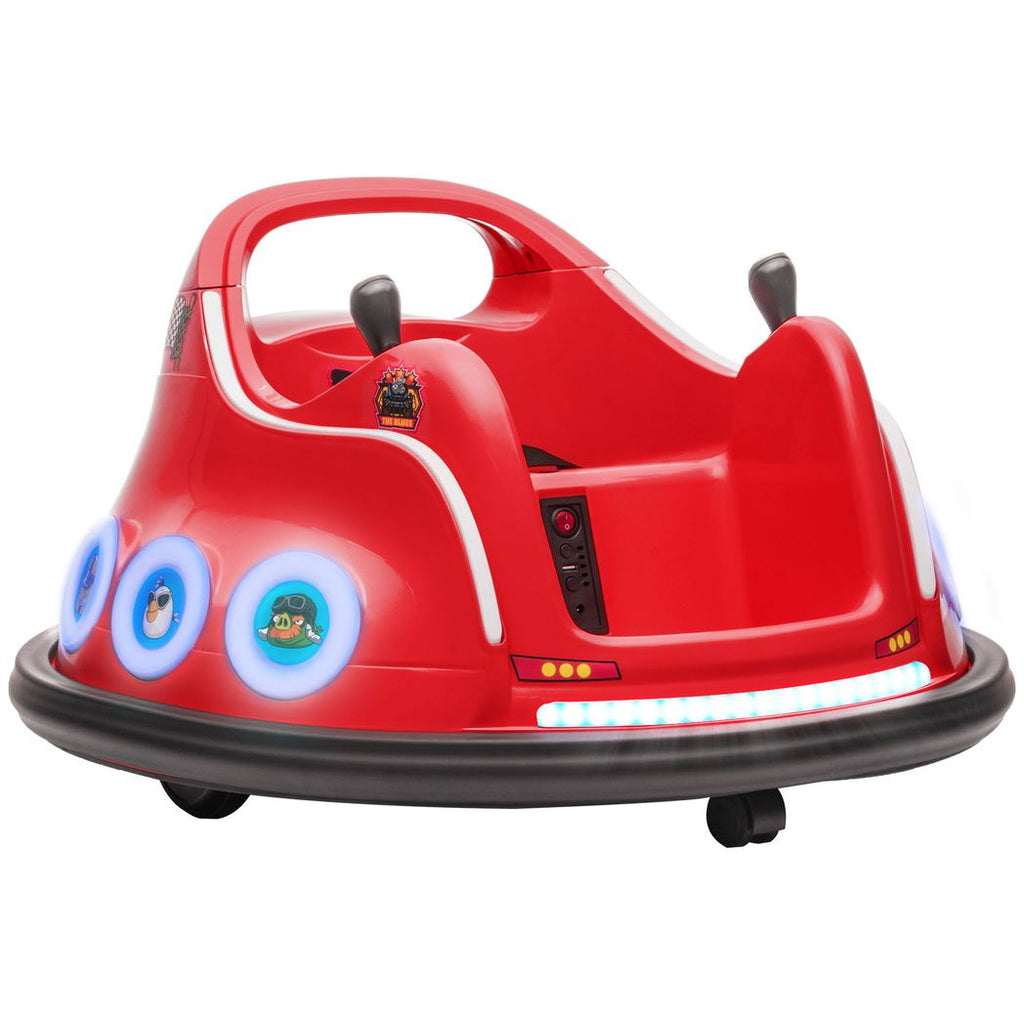 Angry Bird Licensed Bumper Car for Kids w/ Joysticks