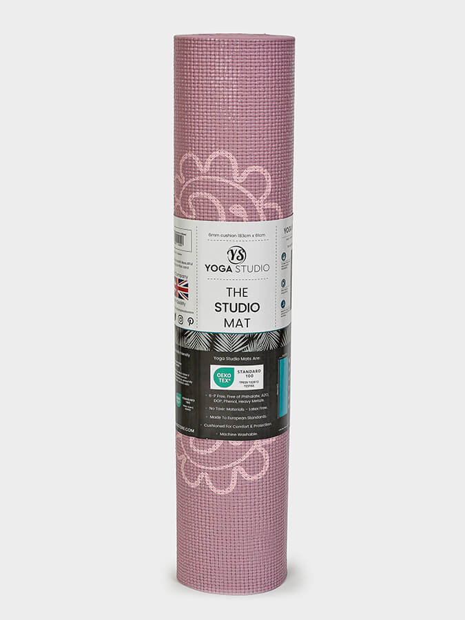 Designed Reversible Sticky Yoga Mat 6mm