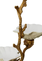 Venus After Botticelli - Tiered Shell Serving Piece