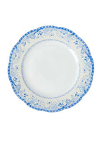Virginia Blue and White Dinner Plates - Set of 4