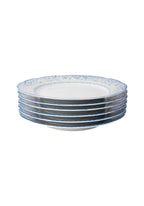 Virginia Blue and White Dinner Plates - Set of 4