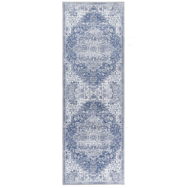 Washable Rug Eterna Blue 67X200 cm