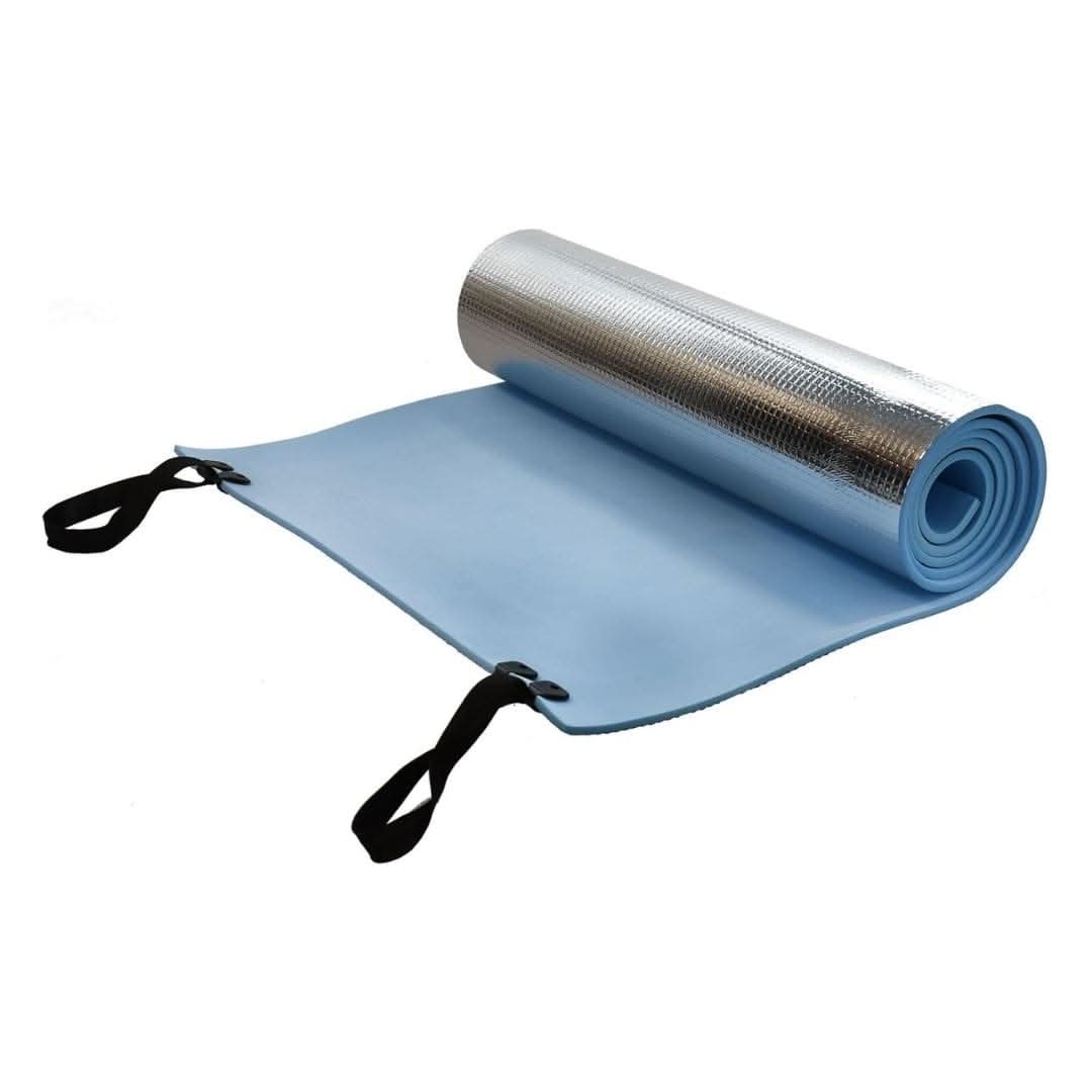 Single Waterproof Roll Up Foam Camping Mat with Carry Straps