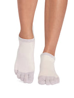 ToeSox Low Rise Full Toe Women's Yoga Grip Socks