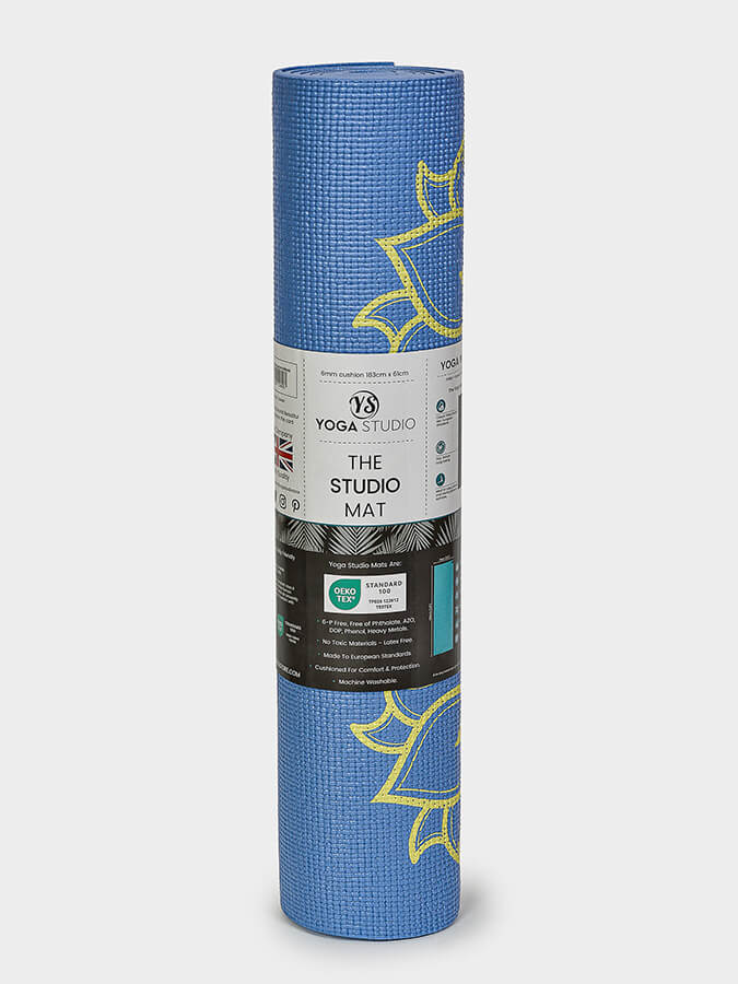 Designed Reversible Sticky Yoga Mat 6mm