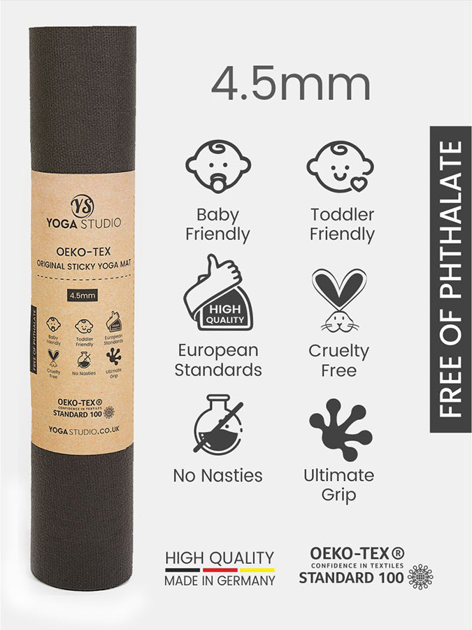 Oeko-Tex Sticky Yoga Mat 4.5mm