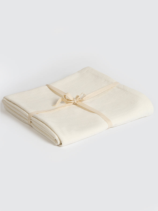 Yoga Studio GOTS Organic Cotton Yoga Blanket Natural