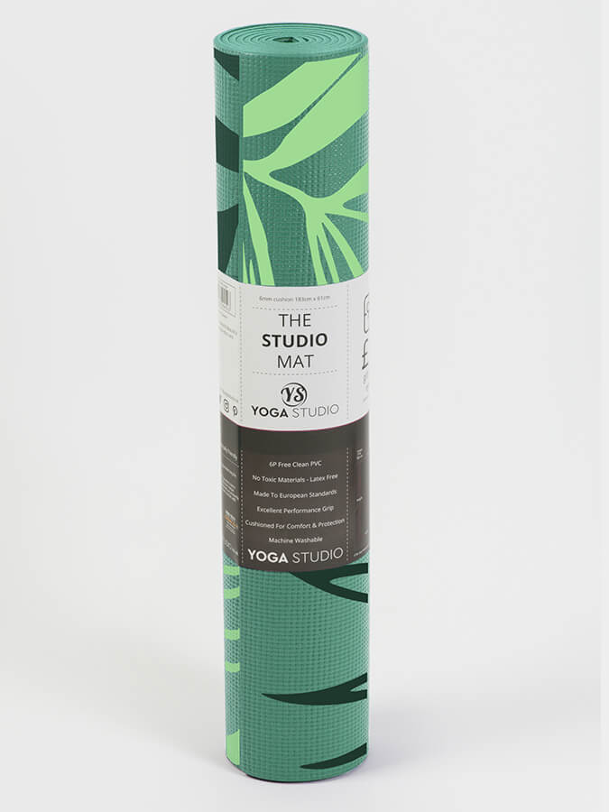 Designed Reversible Sticky Yoga Mat 6mm