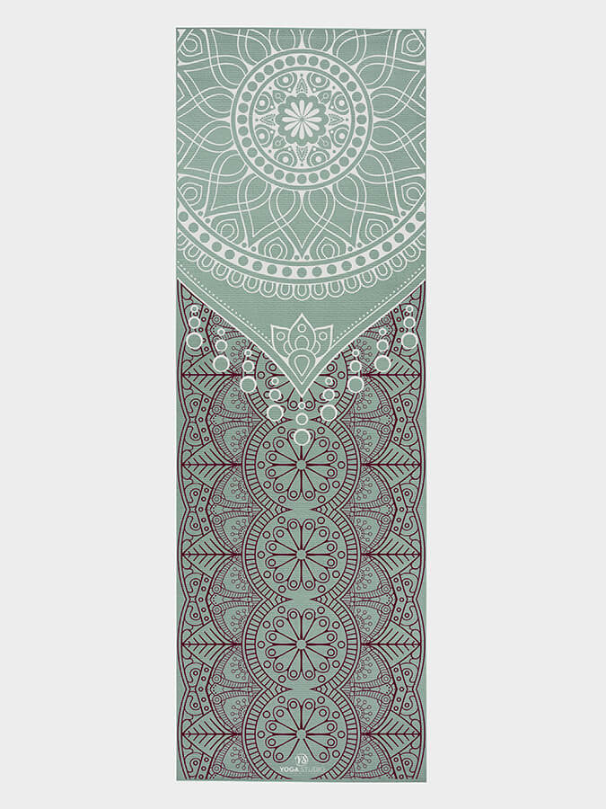 Designed Reversible Sticky Yoga Mat 6mm