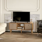 Modern TV Cabinet Stand w/ Shelves & Drawers, Bedroom