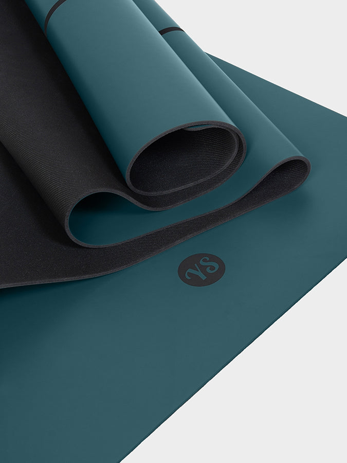 The Grip Alignment Yoga Mat 4mm Aqua Marine