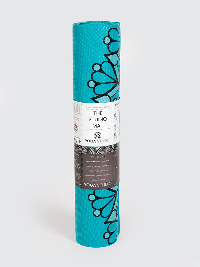 Designed Reversible Sticky Yoga Mat 6mm