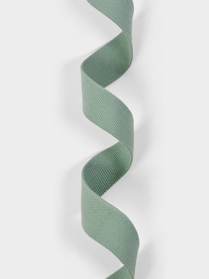 GOTS Organic Cotton D-Ring 2.5m Yoga Belt Strap