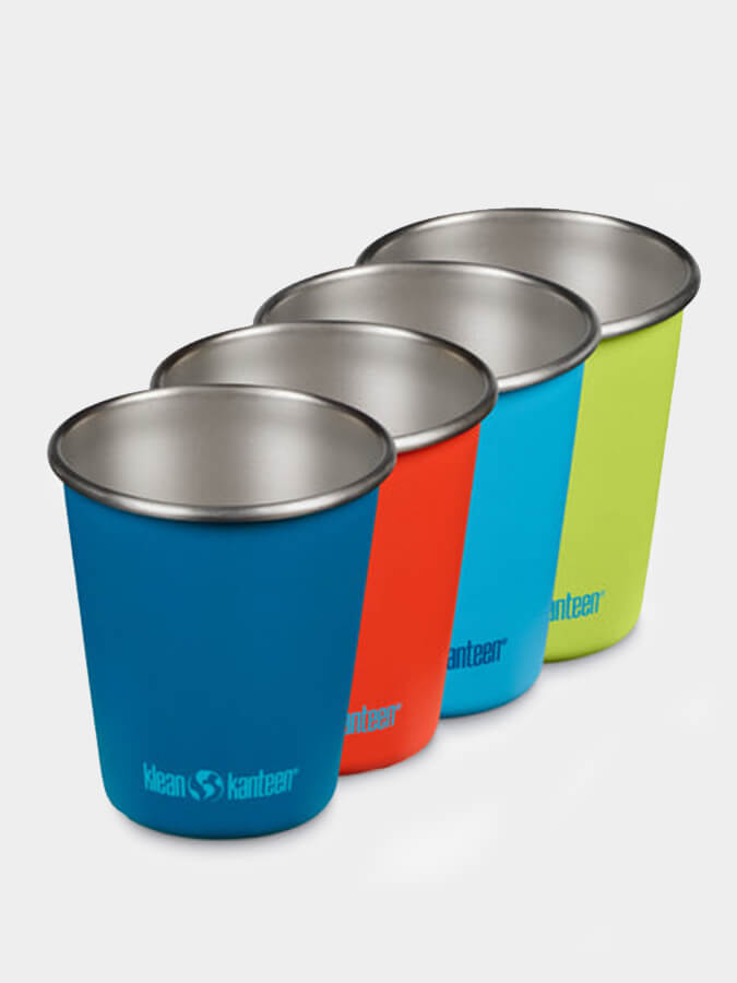 Klean Kanteen Steel Cup 10oz (295ml) - 4 Pack Dragon Tails