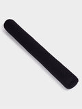 Yoga Studio Organic Cotton Slim Spine Align Bolster Black