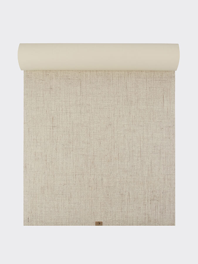 ecoYoga Phoenix Jute Yoga Mat - 6mm Colourfree
