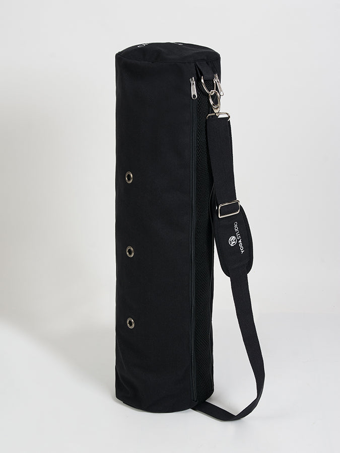 Yoga Studio GOTS Organic Cotton Get Ready Yoga Bag Black