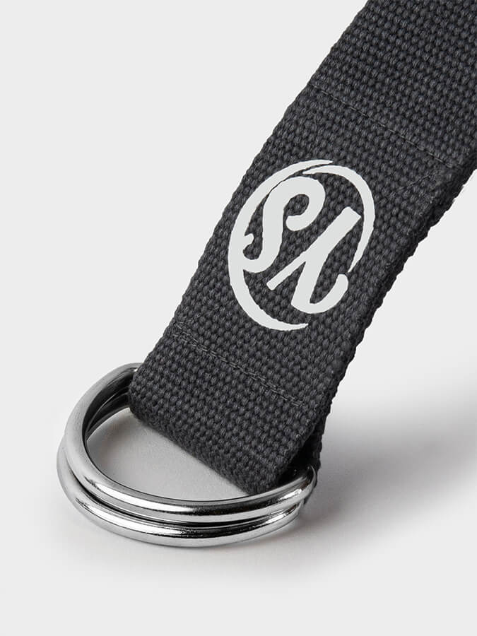 GOTS Organic Cotton D-Ring 2.5m Yoga Belt Strap