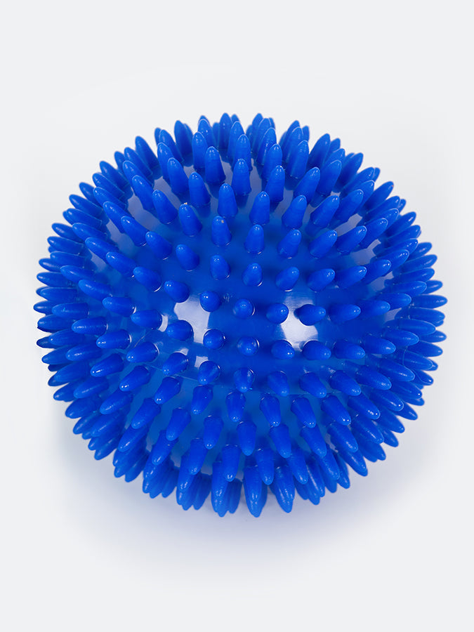 Yoga Studio Spiky Massage Ball 10cm - Blue