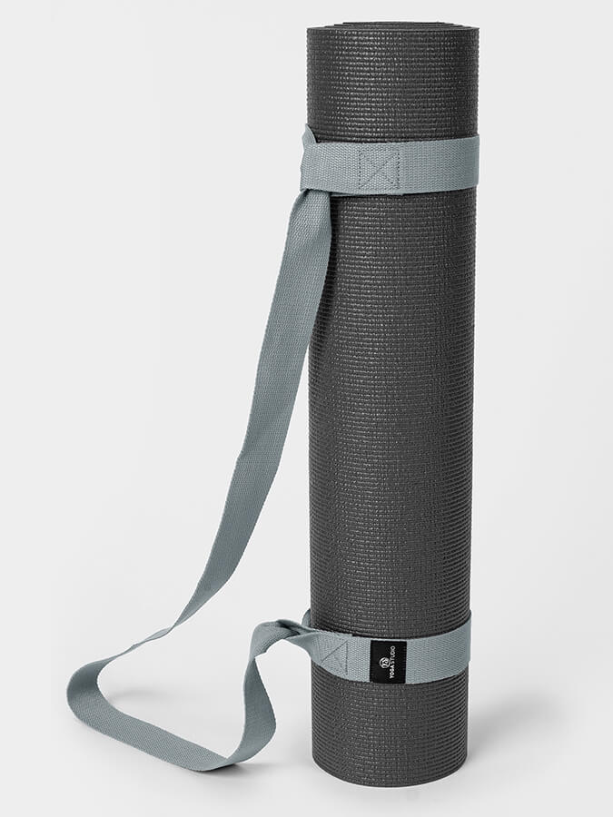 Yoga Studio Organic Cotton Yoga Mat Strap Carrier Light Grey